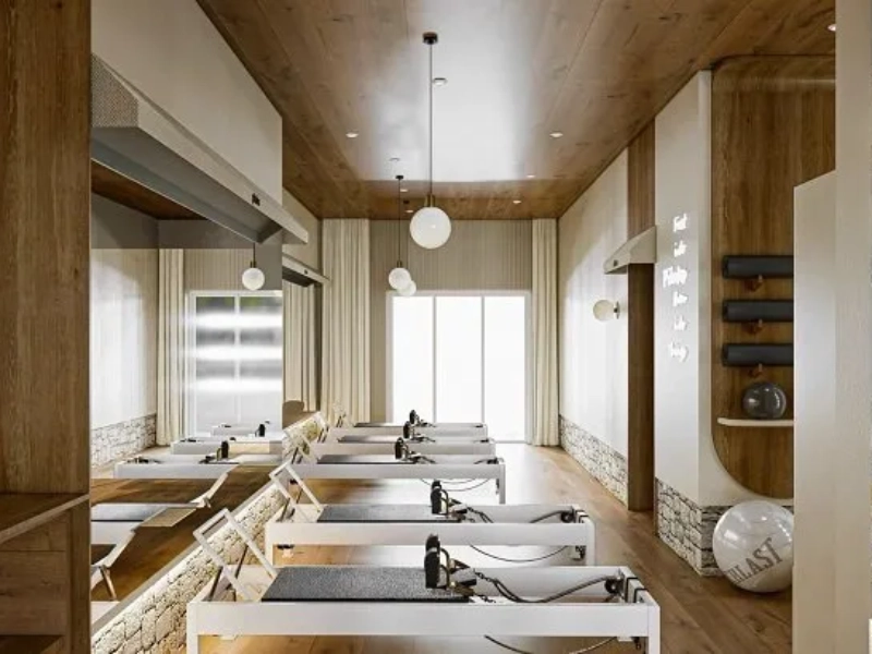 Không gian luyện tập của FourT Pilates Thanh Xuân cơ sở Vũ Trọng Phụng