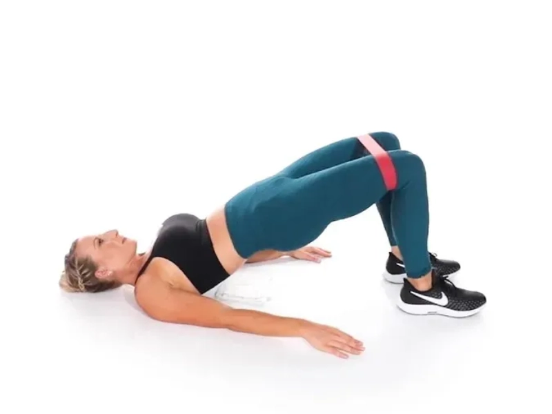 Bài tập Glute Bridge Pulses