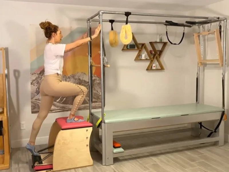Bài tập Pilates với ghế Wunda - Going Up Front
