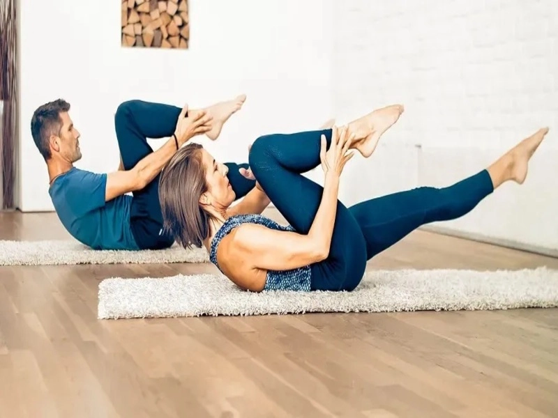 Bài tập Single Leg Stretch