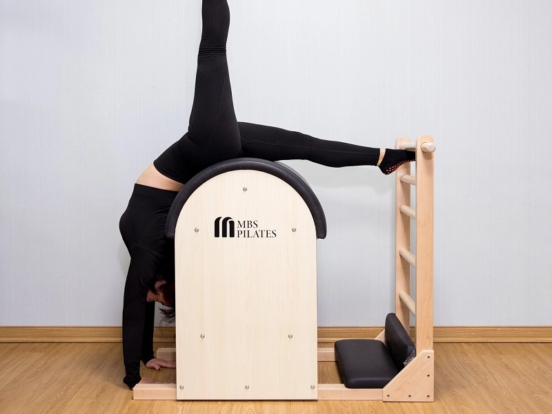 Cách thức hoạt động của thùng thang Ladder Barrel Pilates