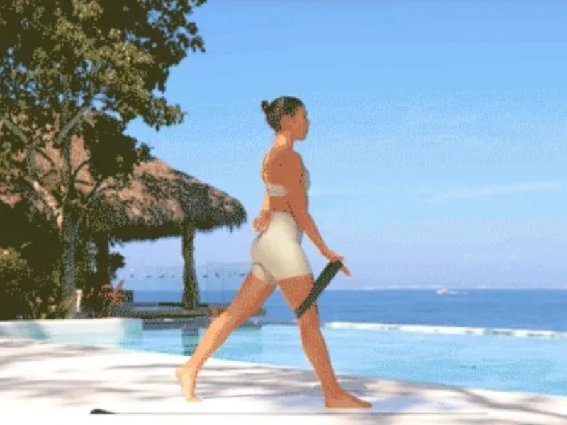 Bài tập Pilates với dây 