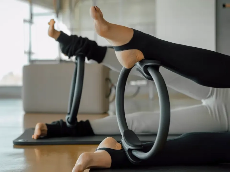 Vòng Pilates bọt khí rắn