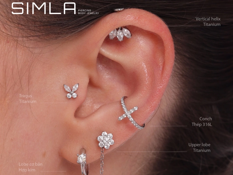Simla Piercing là chỗ xỏ khuyên uy tín tại TPHCM.