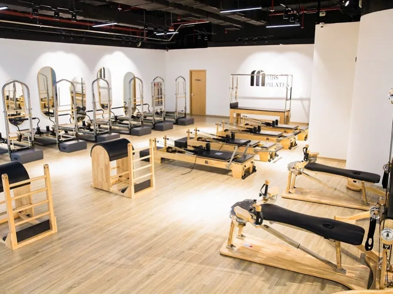 Diện tích là một trong những yếu tố quan trọng nhất khi lựa chọn không gian tập luyện Pilates