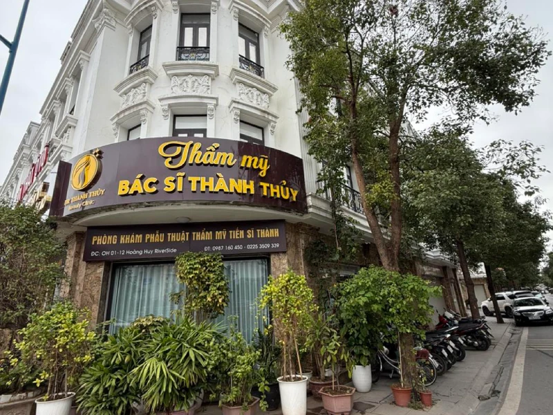Thẩm Mỹ Viện Bác Sĩ Thành Thủy.