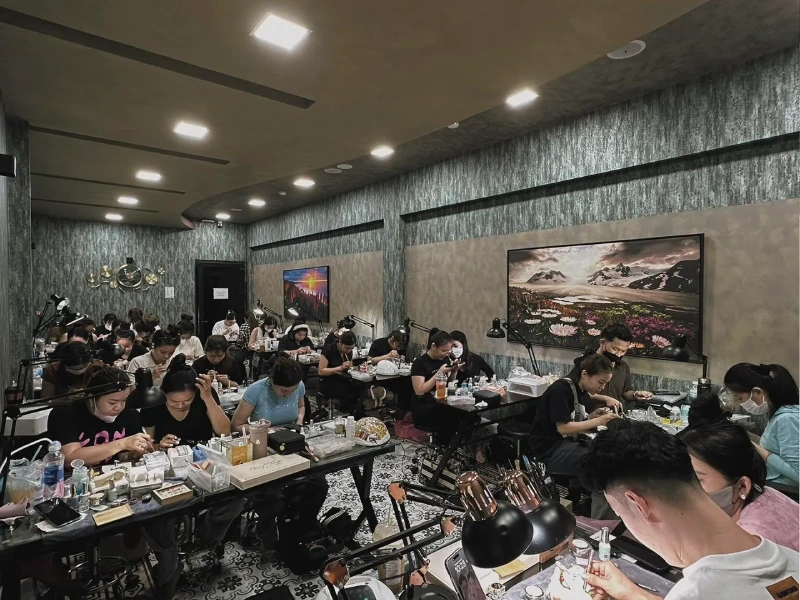 Nails Việt Tiến - Tiệm nail Hải Phòng được nhiều chị em yêu thích