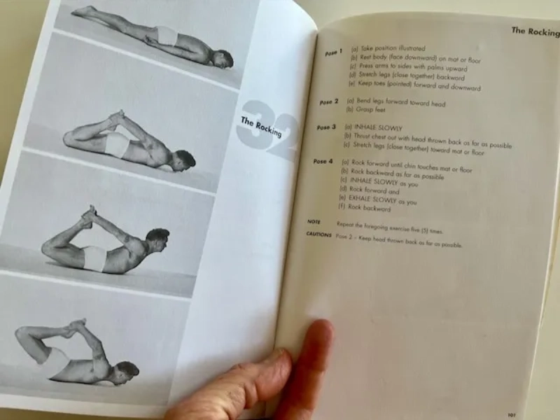 The Rocking là một trong số 34 bài tập Pilates gốc mà Joseph Pilates phát triển.