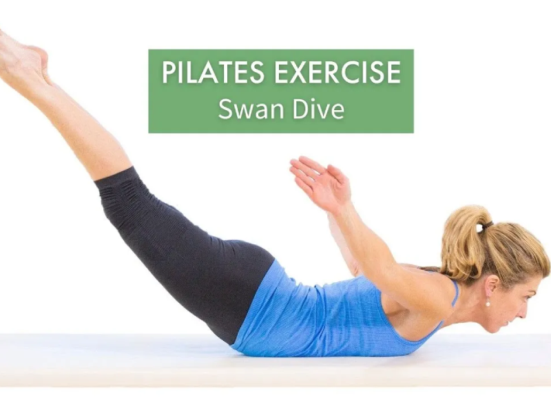 Tư thế the Swan-Dive trong Pilates