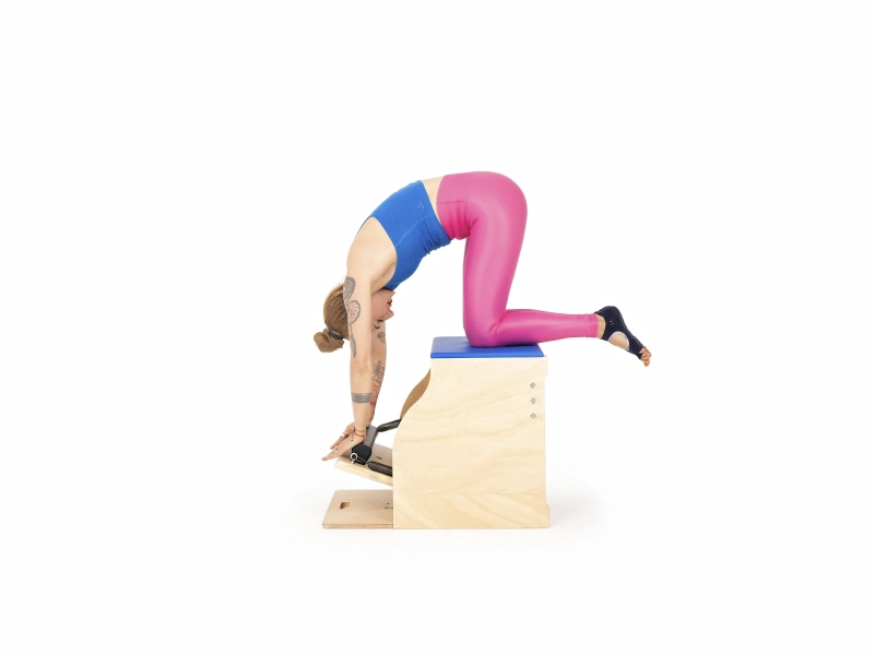 Bài tập Kneeling Push Down trên Wunda Chair