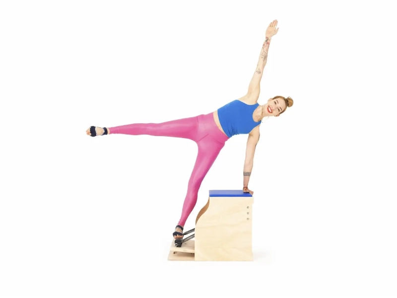 Bài tập Pilates Star trên Wunda Chair.