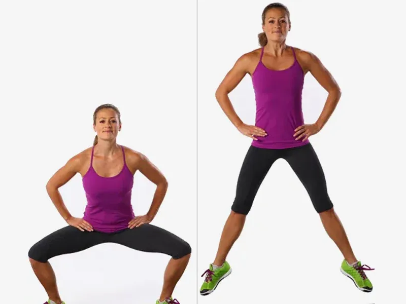Bài tập Plié Squat