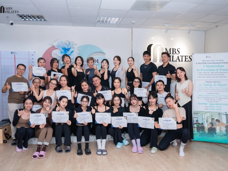 Buổi workshop thành công của MBS Pilates với Born The Classic, đơn vị đào tạo Pilates uy tín hàn đầu đến từ Hàn Quốc.