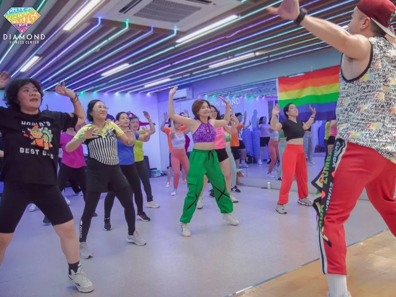 Diamond Fitness Center - Địa chỉ học nhảy Zumba TPHCM hàng đầu