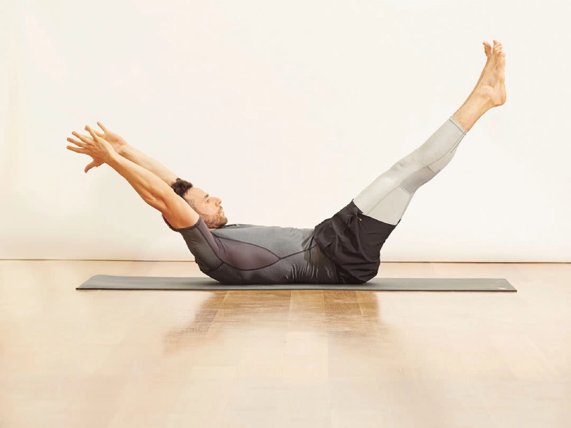 Bài tập Double Leg Stretch