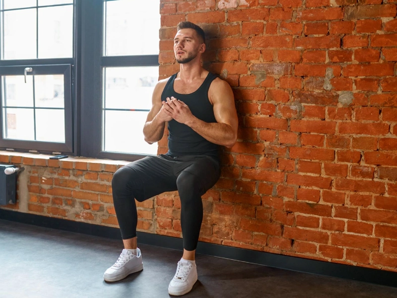 Chỉ với một bức tường, bạn có thể tập ngay các bài tập Pilates tường giúp cải thiện tư thế.