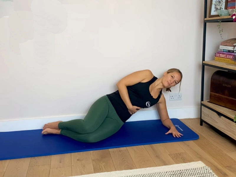 Bài tập Side lying weight bearing