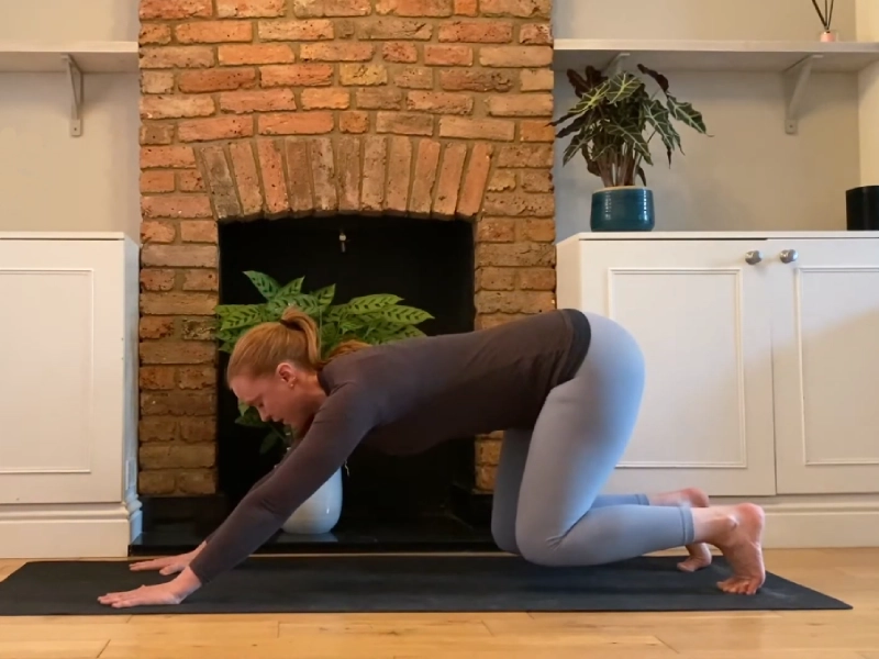 Bài tập Pilates giảm đau vai - Jackrabbit.