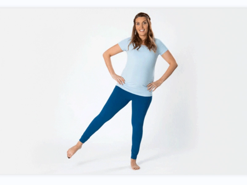 Bài tập Standing Side Leg Lift
