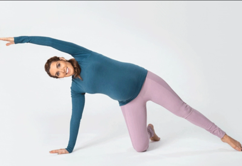 Bài tập Kneeling Side Crunch