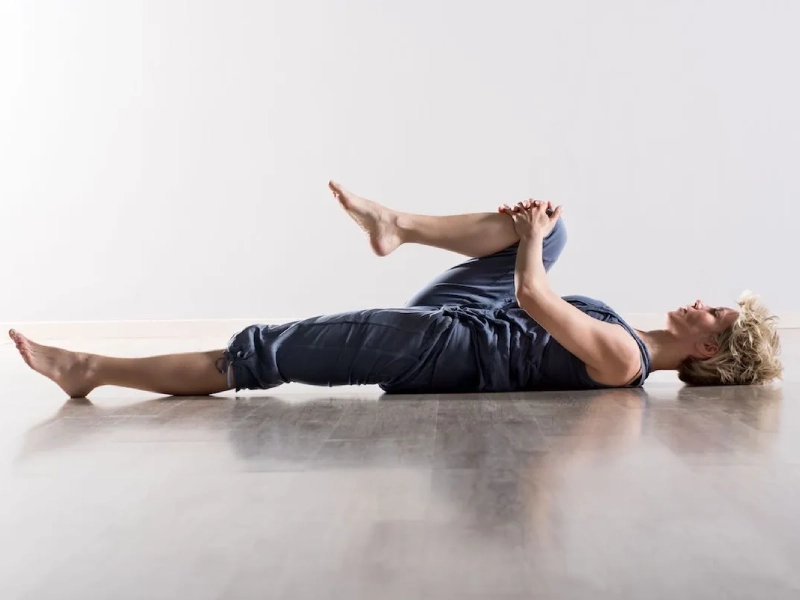 Bài tập Single Leg Stretch