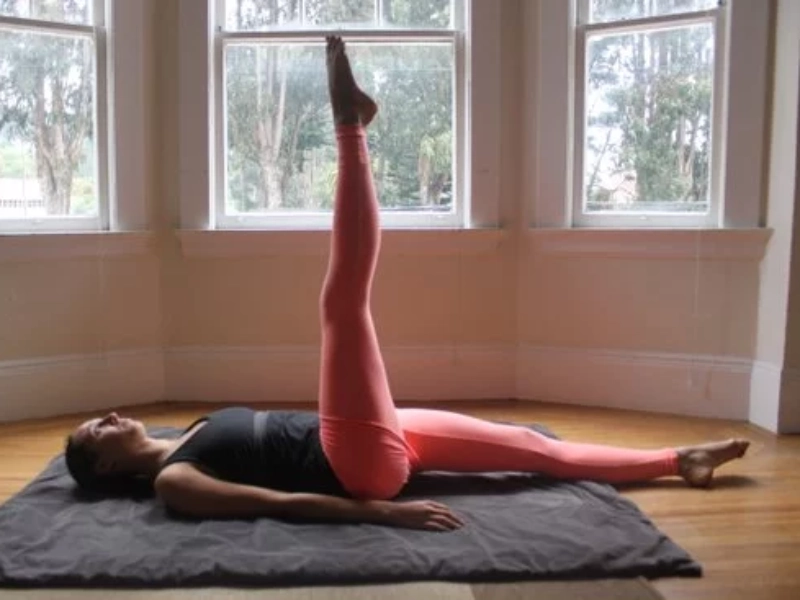 Leg Circle Exercise.