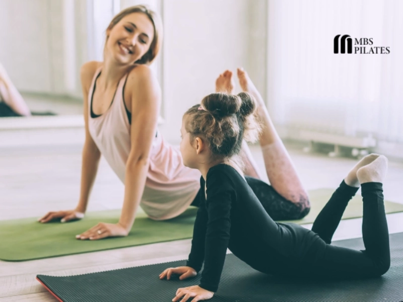 Pilates has many benefits for children.