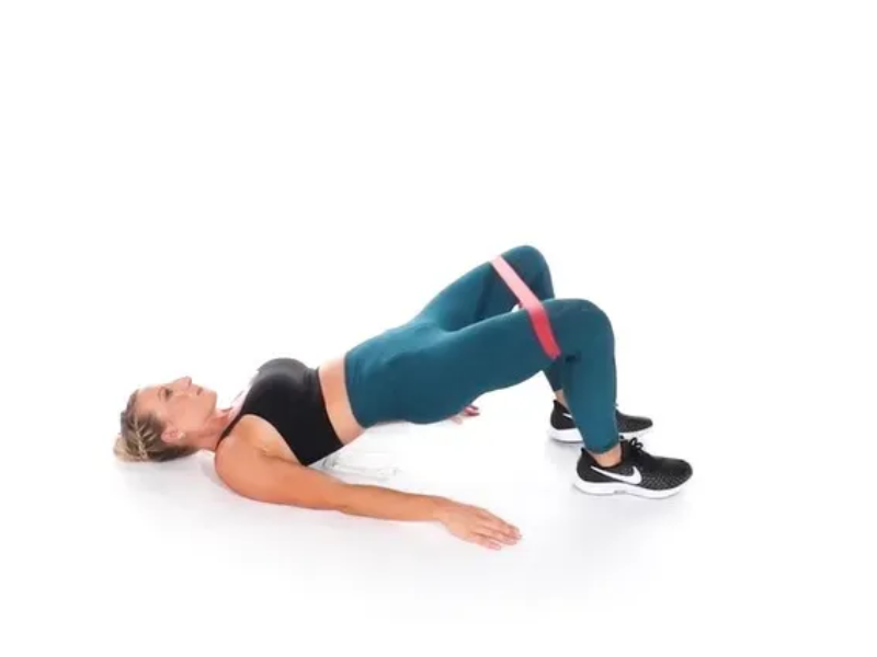 Lateral Lunges exercise.