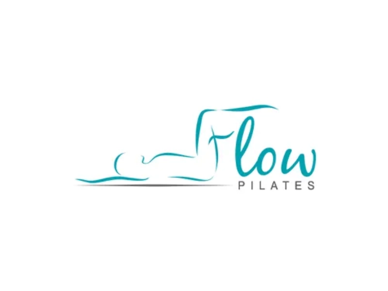 The logo of the Pilates Flow brand.