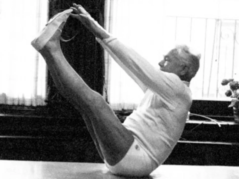 The 34 original Pilates exercises are described in detail in the book Return to Life of Joseph Pilates.