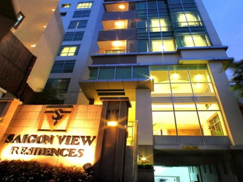 The studio is located on the 3A floor of the Saigon View Building at 117 Nguyen Cuu Van, Binh Thanh District.