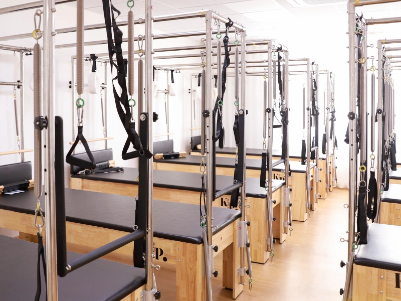 The studio invests in modern training equipment, all 100% imported from well known international brands.