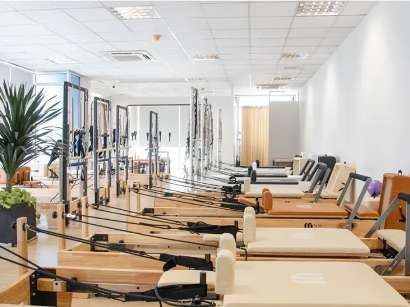 The MBS Pilates Da Tuong studio is modern and fully equipped with all essential amenities.
