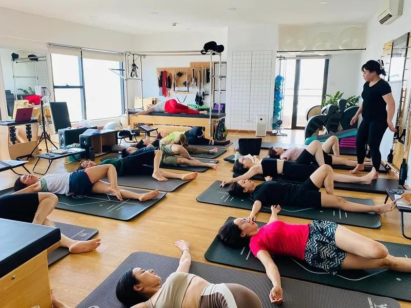 Pilates House – a Pilates studio in Ba Dinh District chosen by many trainees.