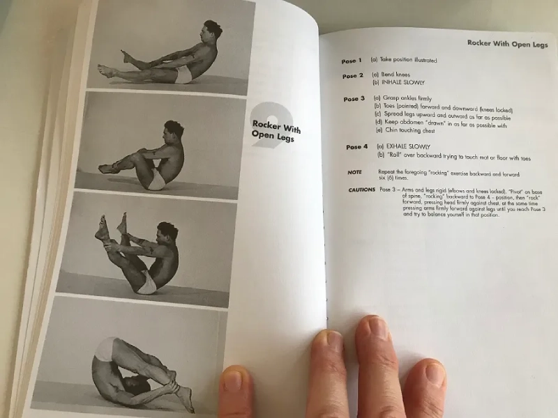 The Open Leg Rocker is exercise number 9 in Joseph Pilates' original 34 Pilates exercises.