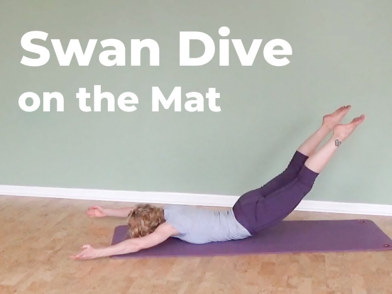 Things to keep in mind when doing Pilates The Swan Dive.