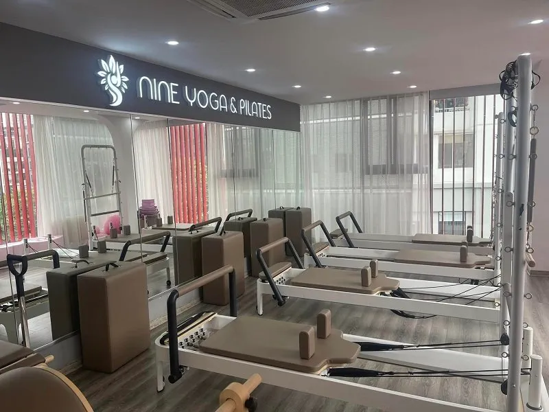 Nine Pilates Studio in Tay Ho District.