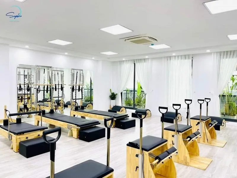 Saphir Pilates studio in Thanh Xuan district.