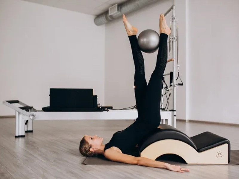 Performing Pilates exercises helps increase blood flow to the fight, providing the necessary nutrients to rebuild muscle mass.