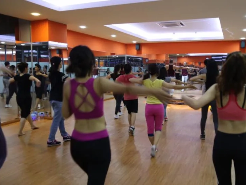 Aerobic classes at Body Fit.