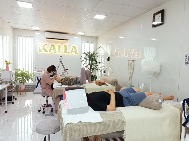 KALLA Spa – A professional herbal hair washing address in Hai Phong.