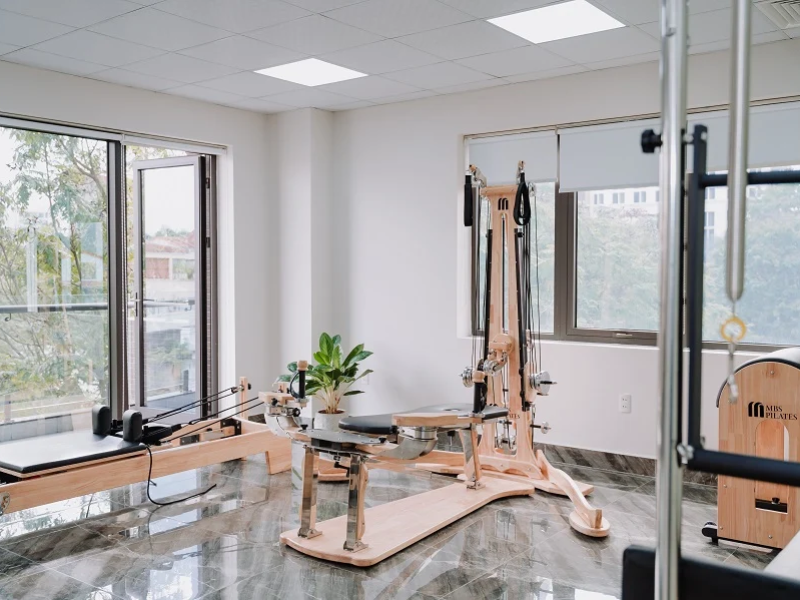 MBS Pilates Dinh Tien Hoang has a prime location.  
