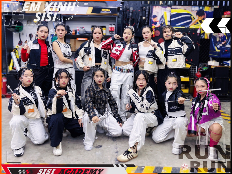 Sisi Academy – a dance class for beginners in Ho Chi Minh City.