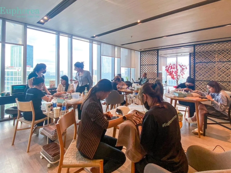 Euphorea Salon and Spa.