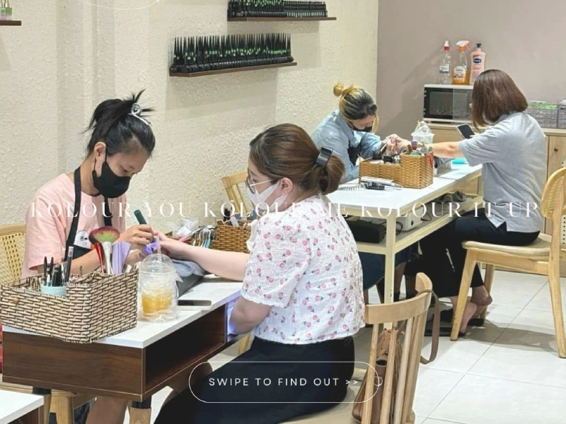 Lisa Nail & Spa is one of the beautiful nail salons in Ho Chi Minh City.