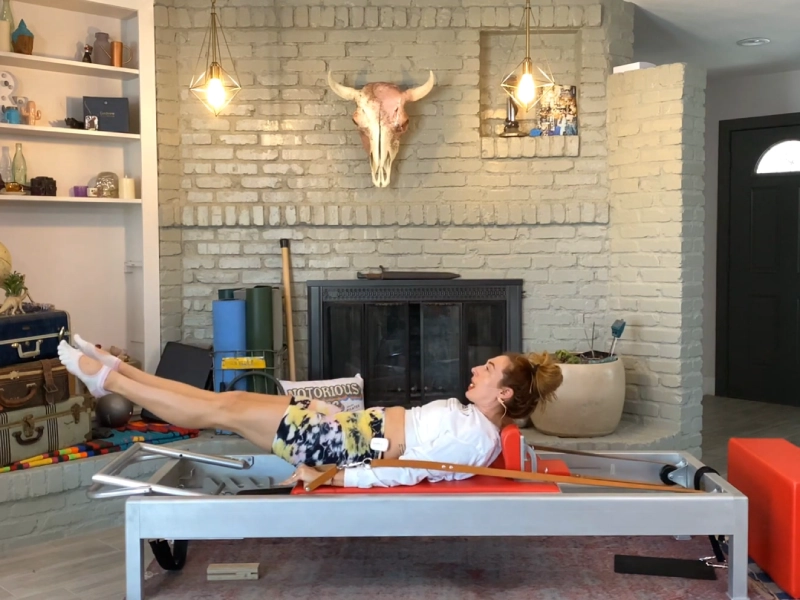 Perform the Pilates Coordination Exercise on the Reformer