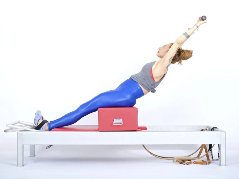 Flat Back on Reformer Exercise.
