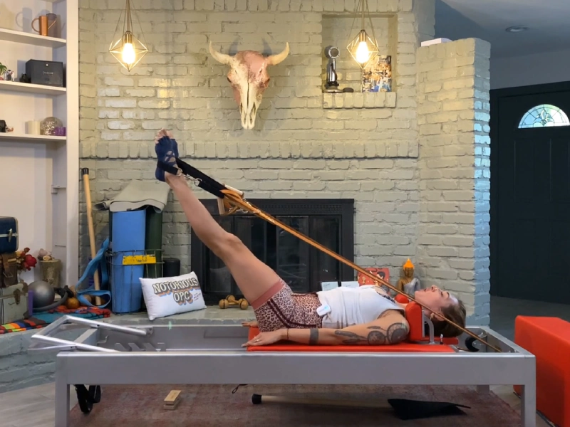 Step by step guide to performing the Long Spine Massage on the Reformer