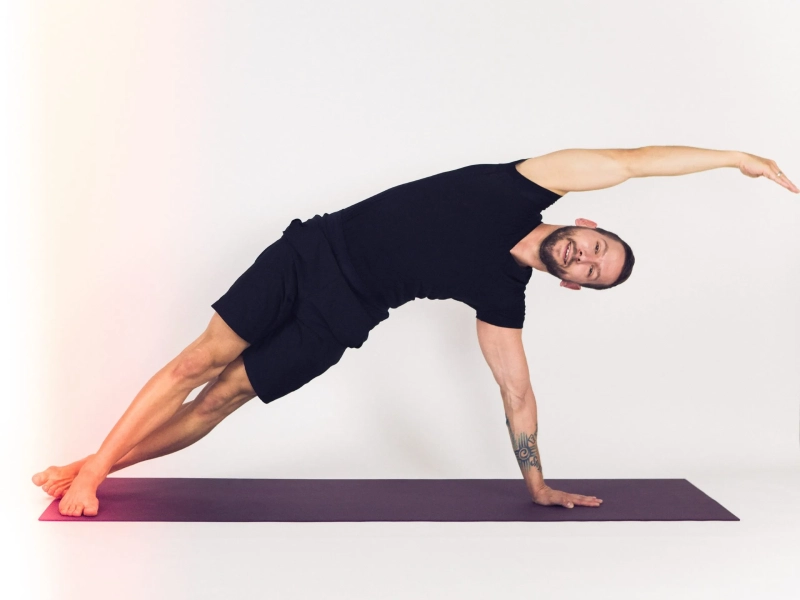 Please take safety precautions when performing the Side Bend exercise.