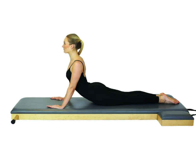 Performing Pilates Swan regularly will help improve posture.